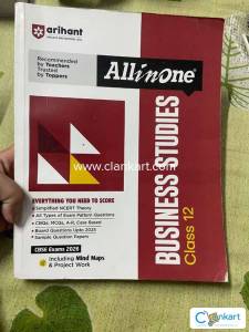 ALL IN ONE BUSINESS STUDIES CLASS 12 CBSE