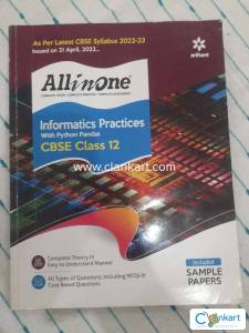 ALL IN ONE CLASS 12 INFORMATICS PRACTICES (IP) WITH SOLVED PAPERS