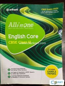 ALL IN ONE ENGLISH CORE CLASS 12 including (sample papers)