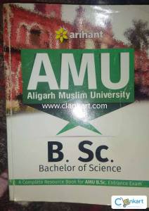 AMU B. Sc. Admission Entrance Book