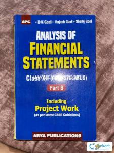 ANALYSIS OF FINANCIAL STATEMENTS Class XII (CBSE SYLLABUS)