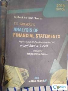 ANALYSIS OF FINANCIAL STATEMENTS FOR CLASS 12