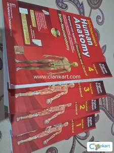 ANATOMY BD CHAURASIA (ALL 4 VOLUMES)