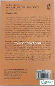 AN INTRODUCTION TO SOCIAL ANTHROPOLOGY BY MAKHAN JHA