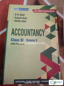 APC ACCOUNTANCY CLASS 11 VOLUME 2