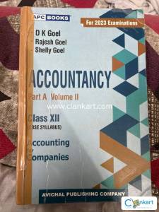 APC Accountancy Part A Class 12