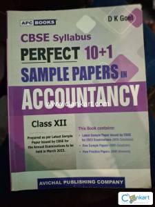 APC Books sample papers ACCOUNTANCY for class 12