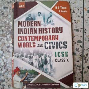 APC ICSE INDIAN AND WORLD HISTORY,CIVICS CLASS 10 AVICHAL PUBLISHERS