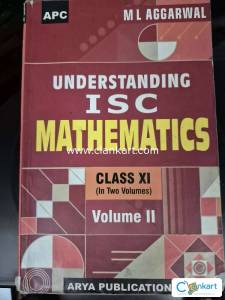 APC Understanding ISC Mathematics XI  Vol. II