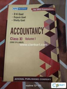 APC books accountancy class 11 volume 1