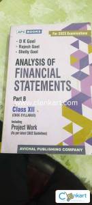 APC books accountancy class 12 part b analysis of financial statement.