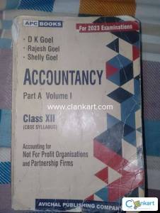 APC books accountancy part A for class 12