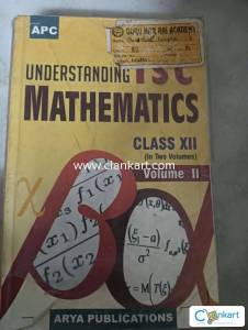 APC understanding ISC Maths class 12