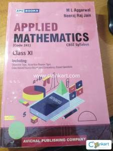 APPLIED MATHEMATIC FOR CLASS 11 BY   ( M L  Aggarwal )