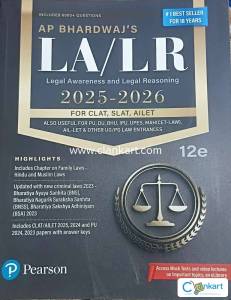 AP Bhardwaj's Legal Awarness and Legal Reasoning