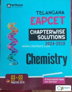 ARIHANT,TELANGANA EAPCET, CHAPTERWISE SOLUTION,2024-2018CHEMISTR,PYQS