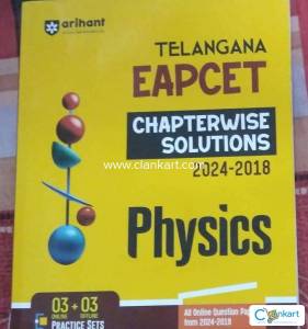 ARIHANT,TELANGANA EAPCET, CHAPTERWISE SOLUTION,2024-2018,PHYSICS,PYQS