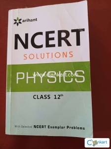 ARIHANT 12th NCERT PHYSICS SOLUTIONS!! Good condition!! Ace the exam!!