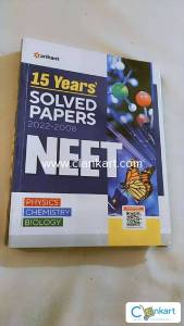 ARIHANT 15 PREVIOUS YEAR NEET QUESTION PAPER (2008-2022) with solution