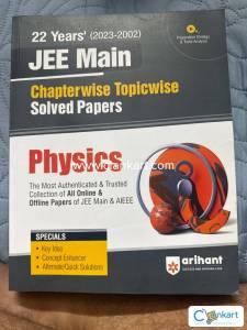 ARIHANT 22 YEARS JEE MAIN CHAPTER WISE TOPIC SOLVED PHYSICS 2002-2023