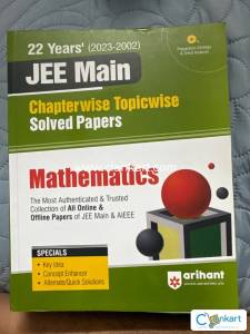 ARIHANT 22 YEARS JEE MAIN SOLVED PAPERS FOR MATHEMATICS 2002-2023