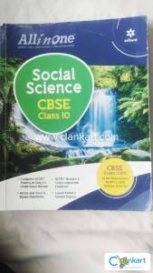 ARIHANT ALL IN ONE SOCIAL STUDIES FOR CLASS 10 2024