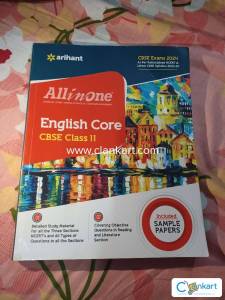 ARIHANT All in one English core for CBSE class 11