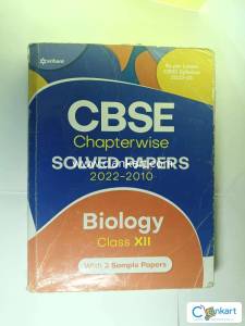 ARIHANT CBSE BIOLOGY CHAPTER WISE SOLVED PAPERS 2022-2010