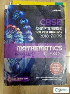 ARIHANT CBSE CHAPTER WISE SOLVED PAPERS 2018-2009