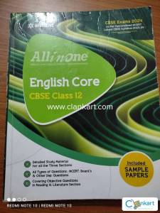 ARIHANT CBSE ENGLISH CORE CLASS 12