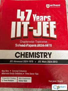 ARIHANT CHEMISTRY 47 YEARS PYQ JEE MAINS/ADVANCED
