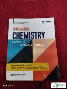 ARIHANT CHEMISTRY ALL IN ONE FOR CLASS 12