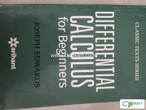 ARIHANT Differential and Integral Calculus Beginners by Joseph Edwards
