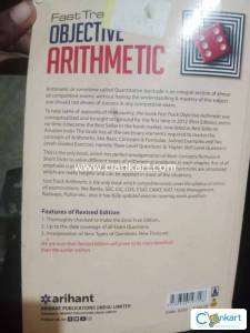 ARIHANT Fast Track Objective Arithmetic by Rajesh Verma
