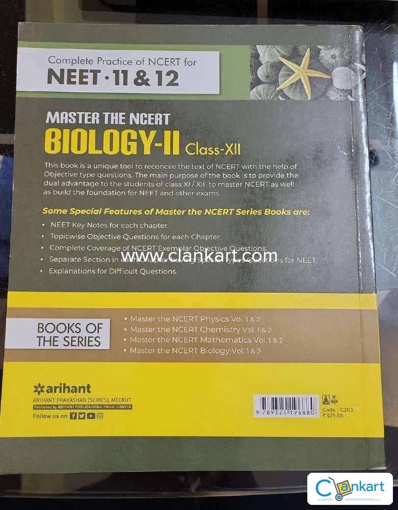 Buy Arihant Master The Ncert Biology Mcqs Class 12th Book In