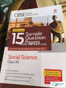 ARIHANT SOCIAL SCIENCE CLASS 10 SAMPLE PAPER BOOK 2023