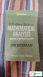 ARIHANT mathematical analysis gn berman