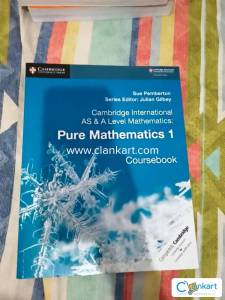 AS & A Level Mathmatics: Pure mathematics 1 coursebook