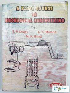 A Basic Course In Mechanical Engineering