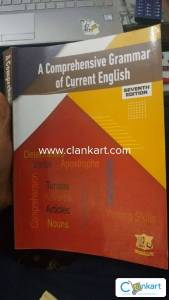 A COMPREHENSION GRAMMER OF CURRENT ENGLISH SEVENTH EDITION