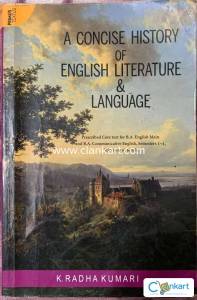 A CONCISE HISTORY OF ENGLISH LITERATURE AND LANGUAGE
