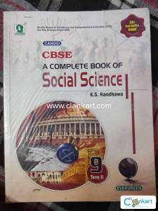 A Complete book of Social Science by K.S Randhawa for Class 9 (Part 1)