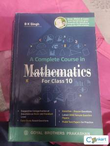 A Complete course in Mathematics for class 10