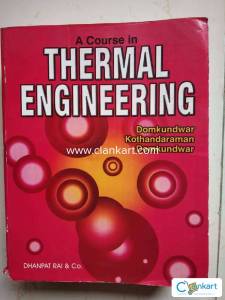 A Course in Thermal Engineering