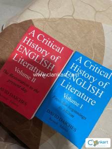 A Critical History of English Literature