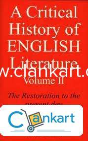 A Critical History of English Literature Volume 2 by David Daiches
