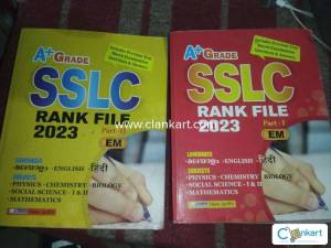 A+ Grade SSLC RANK FILE 2023