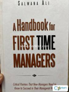 A Handbook for First Time Managers (Hard cover)