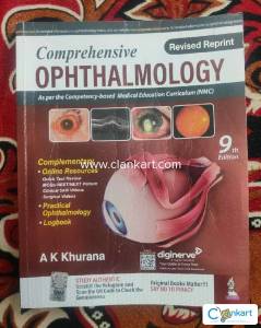 A. K. KHIRANA OPTHALMOLOGY MBBS BOOK MESSAGE ME BEFORE BUYING