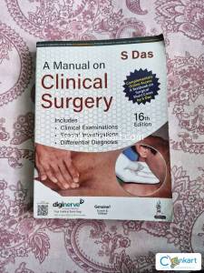 A Manual of Clinical Surgery by S Das